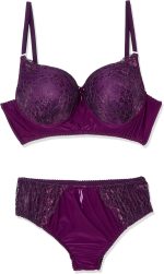 Nayomi Womens Nayomi-79-Purple Base Layer Set