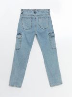 ⁦بنطلون جينز 700 بقصة مستقيمة للرجال من ال سي وايكيكي⁩ - الصورة ⁦7⁩