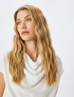 ⁦KOTON Womens BLOUSE SS JERSEY (pack of 1)⁩ - الصورة ⁦2⁩
