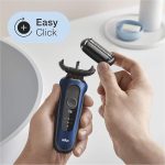 ⁦ماكينة الحلاقة براون 60-B1000s، لون ازرق بي⁩ - الصورة ⁦3⁩