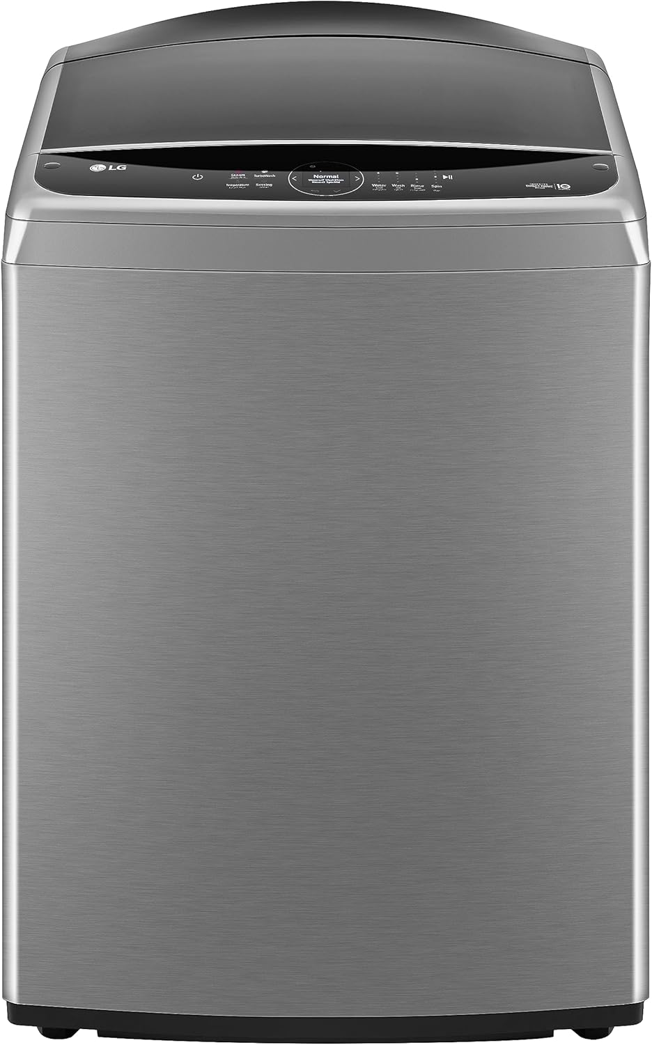 81HWcNu5WLL._AC_SL1500_.jpg غسالة تحميل علوي بمحرك دفع مباشر بتقنية الذكاء الاصطناعي وتيربو ووش ثلاثية الأبعاد، 6 حركات، سعة 25 كجم، موديل VCM - T25H9EFHST من إل جي.