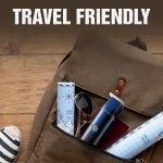 ⁦ماكينة حلاقة احترافية V-986 للرجال بشاشة ليد وشحن من النوع سي وبطارية ليثيوم 1200 ميلي امبير في الساعة مع وقت تشغيل 150 دقيقة جي ار لون أزرق، من فى جى ار⁩ - الصورة ⁦8⁩