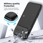 ⁦جراب حماية كام شيلد برو من نيلكين، بغطاء منزلق للكاميرا وتصميم رفيع وأنيق لهاتف آيفون 16 برو ماكس شبكة الجيل الخامس 5G مقاس 6.9 بوصة، آيفون 16 برو ماكس 5G - أسود⁩ - الصورة ⁦7⁩