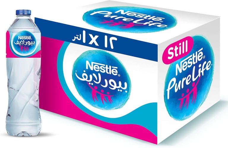 مياه نستله بيور لايف 1 لتر (12 × 1 لتر)