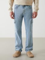 ⁦بنطلون جينز 700 بقصة مستقيمة للرجال من ال سي وايكيكي⁩ - الصورة ⁦4⁩