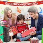 ⁦ميكروفون لاسلكي من ديسلوكاتي، لعبة للاطفال من سن 3-12 سنة، ميكروفون كاريوكي هدية للبنات بعمر 3 و4 و5 و6 و7 و8 و9 و10 و11 و12 سنة و3-12 سنة، هدية للاطفال، 3-12 سنة، ميكروفون لاسلكي⁩ - الصورة ⁦7⁩