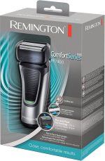 ⁦ماكينة حلاقة كهربائية رجالي بشفرات فويل من سلسلة كومفورت من ريمنجتون، ماكينة حلاقة يمكن تحريكها للأمام والخلف بسهولة، لون أزرق، طراز PF7400⁩ - الصورة ⁦2⁩