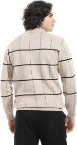 ⁦اندورا سويتر بلوفر مخطط مقلوب للرجال⁩ - الصورة ⁦3⁩