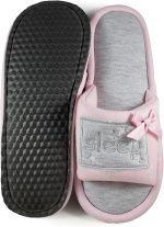 ⁦شبشب منزلي للنساء بفتحة أمامية صغيرة مناسب للنوم من شيب سكوير⁩ - الصورة ⁦2⁩