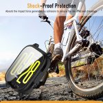 ⁦هيكل حماية لساعة شاومي ريدمي 5 اكتيف من دلع موبايلك، هيكل مع شاشة حماية، هيكل حماية عالي الدقة HD، هيكل حماية من السيليكون الناعم لساعة شاومي ريدمي 5 اكتيف (لون أسود)⁩ - الصورة ⁦3⁩