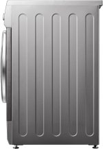 ⁦غسالة تحميل امامي من ال جي 8-5 كجم مع محرك بالدفع المباشر فضي ستون - مقبض كروم F4J3TMG5P تعبئة أمامية 8.0 كيلوجرام⁩ - الصورة ⁦3⁩