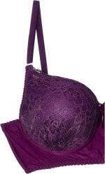 ⁦Nayomi Womens Nayomi-79-Purple Base Layer Set⁩ - الصورة ⁦2⁩