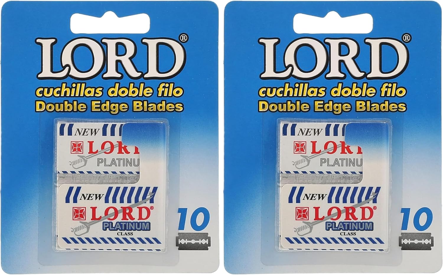 81kGyYia1WL._AC_SL1500_.jpg شفرات حلاقة بلاتينوم آمنة مزدوجة الحواف من لورد، 10 قطع (عبوتين)