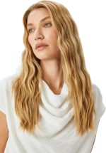 KOTON Womens BLOUSE SS JERSEY (pack of 1)