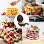 ⁦Waffle Maker Machine - Mini Iron for Home Use⁩ - الصورة ⁦6⁩