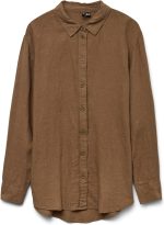 ⁦قميص من نسيج محبوك بأكمام طويلة للنساء لين من فيرو مودا⁩ - الصورة ⁦2⁩