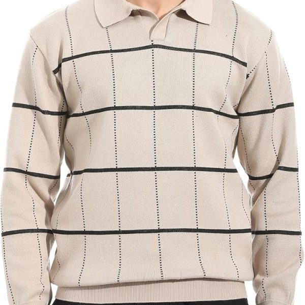 اندورا سويتر بلوفر مخطط مقلوب للرجال