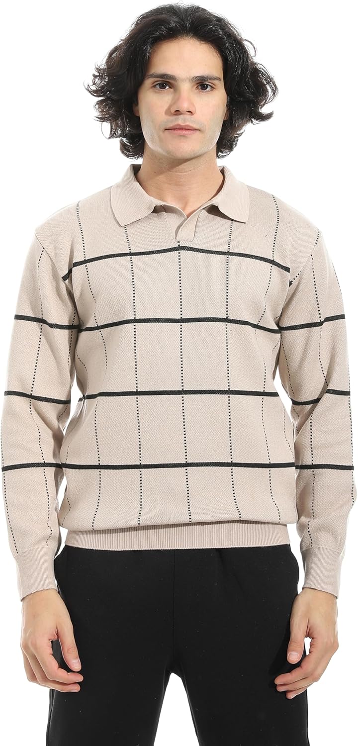 81ovNIV1vnL._AC_SL1500_.jpg اندورا سويتر بلوفر مخطط مقلوب للرجال