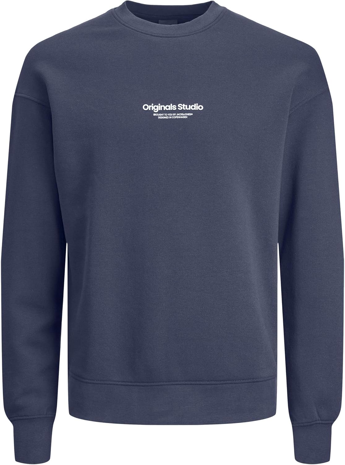 81r8hkgo1gL._AC_SL1500_.jpg سويت شيرت فيستر برو برقبة دائرية ضيقة للرجال من جاك اند جونز