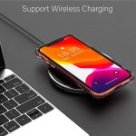 ⁦جراب حماية بولي يوريثين حراري رفيع شفاف عالي الدقة ممتص للصدمات ومضاد للخدوش بجهة خلفية كربونات لموبايل ايفون 11 (6.1 بوصة)⁩ - الصورة ⁦6⁩