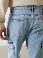 ⁦بنطلون جينز 700 بقصة مستقيمة للرجال من ال سي وايكيكي⁩ - الصورة ⁦5⁩