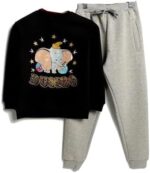 ⁦Disney Dumbo Printed Cotton Sweatsuit of Sweatshirt & Sweatpant⁩ - الصورة ⁦2⁩
