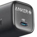 شاحن من أنكر بمنفذ USB-C متوافق مع آيفون و سامسونج جالاكسي و جوجل بيكسل، منفذ واحد بقدرة 30 واط مع تقنية GaN للشحن السريع