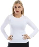 ⁦بلوزة باكمام طويلة للنساء من ميسري عبوة قطعتين⁩ - الصورة ⁦5⁩