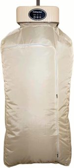 مجفف ملابس محمول، مجفف كهربائي صغير قابل للطي للمساحات الصغيرة والشقق والسفر والمساكن الترفيهية سريع الجفاف - اعدادات مؤقت.