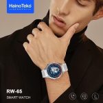 ⁦ساعة ذكية تيكو جيرماني جي تي 5 برو RW-65، شاشة اموليد، مساعد صوتي، 3 أساور، شحن لاسلكي (فضي) من من هاينو⁩ - الصورة ⁦4⁩