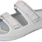 Onda Women Scootch Double Strip Slipper Grey, 41 EU