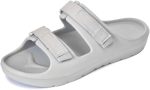 Onda Women Scootch Double Strip Slipper Grey, 41 EU