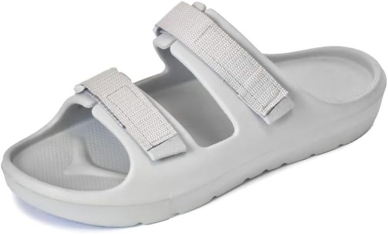 Onda Women Scootch Double Strip Slipper Grey, 41 EU