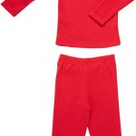 Carrot Girl's Red Thermal Pajamas-2041710-01-11