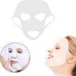 ⁦غطاء قناع وجه من السيليكون قابل لإعادة الاستخدام تجميل مرطب للتجميل والعلاجات التجميلية .⁩ - الصورة ⁦4⁩