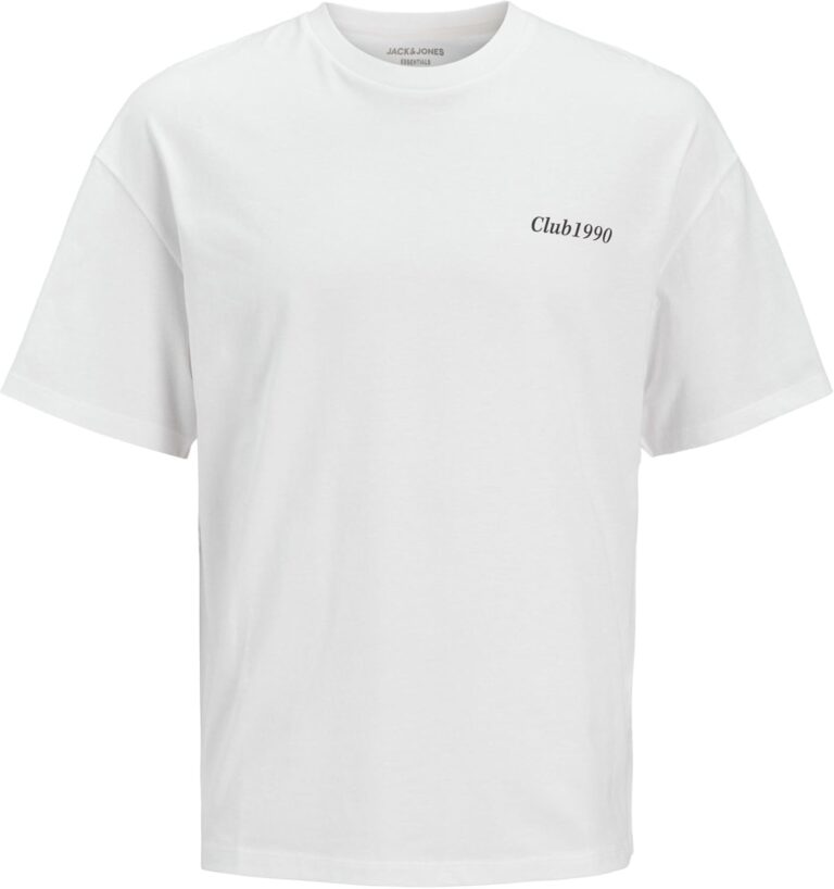JACK & JONES Men's Bradley Graphic O-Neck Short-Sleeves T-Shirt (pack of 1)