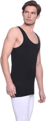 Dice Mens Egyptian Cotton DAILYDICE Tank Undershirt (pack of 1) - الصورة 3