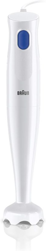 Braun MQ10.000P MultiQuick 1 Hand Blender - Extra Light Purée Stick with EasyTwist System, 450 Watt, White