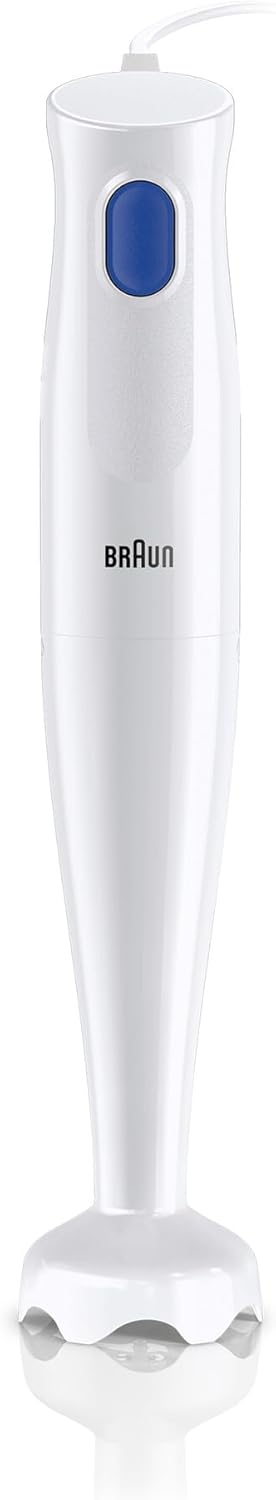 Braun MQ10.000P MultiQuick 1 Hand Blender - Extra Light Purée Stick with EasyTwist System, 450 Watt, White