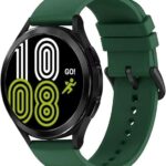 سوار سيليكون 20 ملم من Next Store متوافق مع ساعة سامسونج جير سبورت/ ووتش 4/5/5 برو/S2 كلاسيك/اكتيف 2 40/44 ملم/امازيفت جي تي اس 3/ 4/4 ميني/بيب 3/برو/جي ميني/جي 2e/بيب يو/يو برو