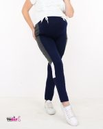 ⁦بنطلون قطن مرن للحوامل من توباي - TO-101-نيفي-L⁩ - الصورة ⁦2⁩