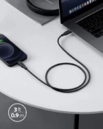 ⁦كابل من أنكر بطول 914.4 مليمتر نوع USB متوافق مع السمارت فون⁩ - الصورة ⁦5⁩