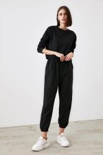⁦ترنديول بنطلون رياضي محبوك بجيب مريح للنساء من ثيسالونيكي TWOAW21EA0168⁩ - الصورة ⁦7⁩