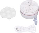 غسالة صغيرة من كوسدفوج بتصميم قابل للطي ودورة اوتوماتيكية تعمل بالطاقة عبر منفذ USB محمولة للجوارب والسراويل الداخلية تحميل علوي