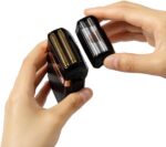 ⁦ماكينة حلاقة الشعر - رقائق مزدوجة لا تسبب الحساسية، استخدام 50 دقيقة، شحن USB، مقاومة للماء IPX4، رطبة وجافة، V-331⁩ - الصورة ⁦6⁩