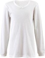 ⁦Charmaine Cotton Classics Long-Sleeve Vest For Girls⁩ - الصورة ⁦2⁩