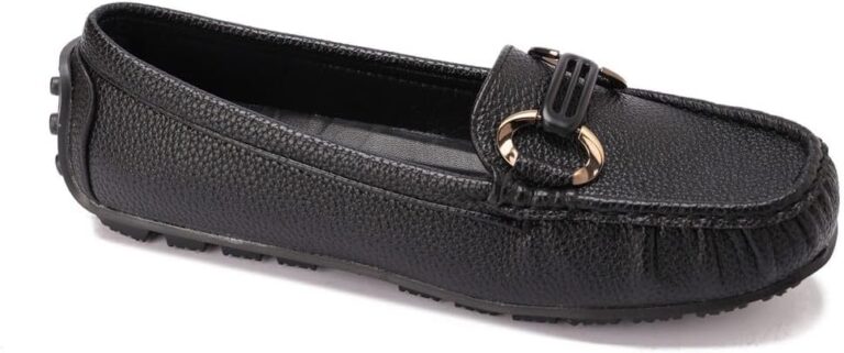 grinta womens GOW986-Black Loafer