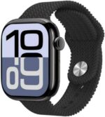 الساعة الذكيه ( HK 11 pro max ) اتش كيه 11 برو ماكس بتفتح كتب الكترونيه - تسجل صوت من عليها- تفتح الفيديوهات مباشر من عليها- تربط الساعه بالسماعه -NFC -بلوتوث- حزامين -شاحن لاسكي (اسود)