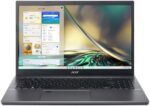 لاب توب ايسر اسباير 5 15.6 بوصة، بمعالج Core i5-1235U من الجيل الثاني عشر بعشر نوى، وذاكرة رام 8GB DDR4 SDRAM، وقرص SSD بسعة 512GB، وبطاقة جيفورس RTX™ 2050 (A515-57G-59VY)، لون رمادي (Iron Grey)