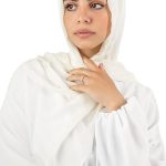سكارف فيري تيل للنساء من لو فوال، لون أبيض، مقاس واحد